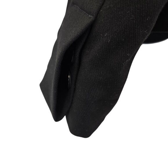 Loft Black Open Blazer Jacket Size 6 - Picture 5 of 6
